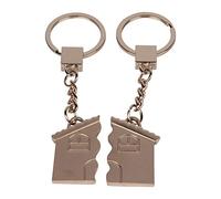 Formano 655448 Llavero con forma de casa ideal para parejas o compañeros de piso