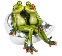 Formano 717689 Figura Divertida Pareja de Ranas besando en una Silla | Divertida y Divertida Rana Decorativa de 15 cm