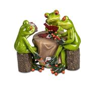 formano Hermosas ranas al jugar al patinaje, jugador de patinaje en la mesa, Froschhausen,Skat
