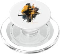 Formas abstractas con Colores Fuertes Estilo Urbano Moderno PopSockets PopGrip para MagSafe