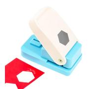 Formas De Cortador De Papel Para Manualidades, Álbumes De Recortes, Tarjeta | Perforadora De Papel Hexagonal, Herramienta Cortadora Perforadora Con Forma Hexagonal