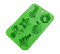 Formas de silicona de ,Bandeja para hornear antiadherente,Vela de Navidad - para pasteles, dulces, helados, galletas, artesanía de alimentos, fondant y vacaciones