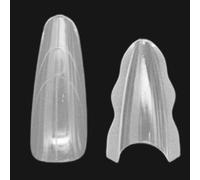 Formas de uñas - 180 piezas transparentes de estructura sándwich, plantillas de extensión de uñas de, puntas de uñas de ataúd, para familiares, amigos, belleza, salón de maquillaje