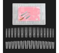 Formas De Uñas De Acrílico,Molde Transparente 240 Piezas,Formas De Uñas Ovales De Doble Extremo | Para Uso Personal, Salón O En Casa, Para La, Belleza, Manicura Y St