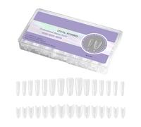 Formas de uñas de gel con acabado de cristal diseñadas para un uso prolongado, construcción higiénica de sándwich y ajuste ergonómico