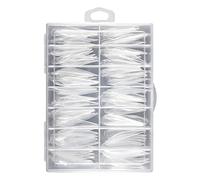 Formas de uñas de gel, surtido de alto rebote, resistentes a las grietas, formas de uñas para garra de águila, para el hogar, salón, uso diario, principiantes, mujeres, madres, novias, profesionales