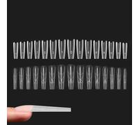 Formas De Uñas - Formas De Extensión De Uñas Resistentes A Las Grietas | Accesorios De Manicura Profesional Para Principiantes, Mujeres, Novia, Uso Del Hogar Y Salón, Formulario De Clebrail Cubierta C