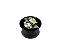 Formas Geométricas Abstracto Arte Moderno Vintage Triángulos PopSockets PopGrip Adhesivo