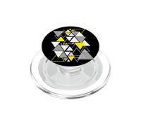 Formas Geométricas Abstracto Arte Moderno Vintage Triángulos PopSockets PopGrip para MagSafe