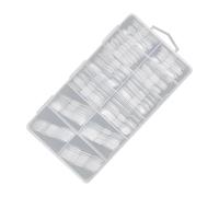 Formas Para Extensión De Uñas | 120 Piezas De Molde Transparente Con Escala | Juego De Extensiones De Uñas,Para Mujeres Acrílico Falso Para Dedos Del Pie Hogar Belleza Cuidado Personal