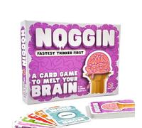 Format Games Noggin - Juego de Cartas para derretir la Mente de Matt Edmondson, Personalidad de TV y Radio, a Partir de 10 años, 2-20 Jugadores, 10 Minutos de Tiempo de Juego