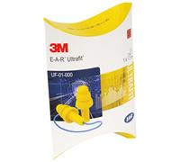 Format Tapones para oídos de cotón sintético amarillo, 2 unidades, protección auditiva para natación