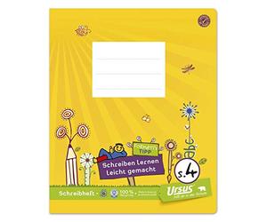 Formati 060531084 S.4 - Cuaderno infantil para caligrafía (de cuadrícula), color blanco