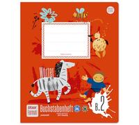 Formati Cuaderno de letras B.2 Quart 14 hojas a rayas, con letras preimpresas en escritura escrita, de papel 100% reciclado