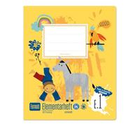 Formati Cuaderno elemental E.1 - Cuaderno con ejercicios, 14 hojas, cuaderno preescolar de papel 100% reciclado