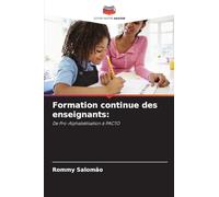 Formation continue des enseignants: De Pro-Alphabétisation à PACTO