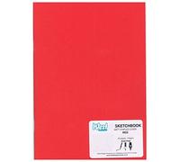 Formato de West Diseño RS262657 1 Sketchbook A3, con grapas, 140 g, laminado para la pintura, el dibujo y la escritura, rojo