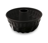 FORMEGOLOSE, Molde para pudin con cono Ø 23 cm, Acero con revestimiento antiadherente, Negro
