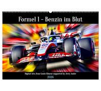 Formel 1 - Benzin im Blut (Wandkalender 2026 DIN A2 quer), CALVENDO Monatskalender: Formel 1, die sogenannte Königsklasse