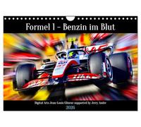 Formel 1 - Benzin im Blut (Wandkalender 2026 DIN A4 quer), CALVENDO Monatskalender: Formel 1, die sogenannte Königsklasse