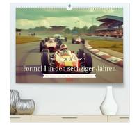 Formel 1 in den sechziger Jahren (hochwertiger Premium Wandkalender 2026 DIN A2 quer), Kunstdruck in Hochglanz: Die Zeit um 1960 in der Formel 1 war ... der Innovation und des puren Nervenkitzels.