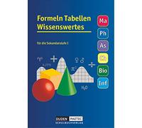 Formeln, Tabellen, Wissenswertes für die Sekundarstufe I. RSR