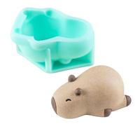 Formen Silikonformen - 3D silikonformen gießformen | Capybara behandeln Formen Silikon | Einfache Veröffentlichung | Küchenwerkzeug für Lebensmittelqualität für Kuchendekorationen Snacks