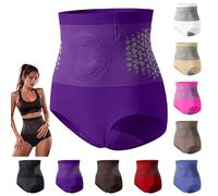 Formende Figurformende Shorts für Damen - Thermo-unterstützende Hose mit Hochbund & Bauchkontrolle, nahtlose Unterwäsche-Shorts, Kompressions-Körperformung für Yoga, formgebende Unterwäsche-Shorts