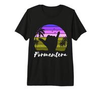 Formentera Retro Ibiza España Camiseta Premium