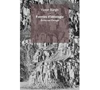 Formes d'idéologie. Écrits sur l'image (Formes filmiques)
