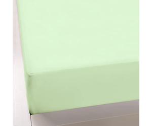 Formesse Bella-Donna - Sábana bajera ajustable (140 x 200-160 x 220 cm), color verde menta