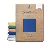 Formesse - Bella Gracia Sábana Bajera Ajustable de Jersey de 90 x 190 - 100 x 220 cm - hasta 25 cm de Altura - 97% algodón Compacto de algodón/sábana Bajera Ajustable de Alemania/algodón con Elastano