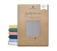 Formesse - Bella Gracia Sábana Bajera Ajustable de Jersey de 90 x 190 - 100 x 220 cm - hasta 25 cm de Altura - 97% algodón Compacto/sábana Bajera Ajustable de Alemania/algodón con Elastano - Color