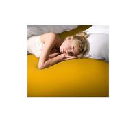 FORMESSE Sábana bajera ajustable de punto BELLA DONNA 140/200 cm - 160/220 cm Curry amarillo