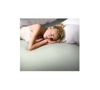 FORMESSE Sábana bajera ajustable de punto BELLA DONNA 140/200 cm - 160/220 cm Verde pastel verde