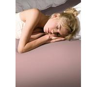 FORMESSE Sábana bajera de jersey BELLA DONNA 180/200 cm - 200/220 cm Rosa viejo rosa