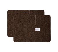 Formgatan 2 Manteles individuales Cork 30x40 cm Smoked