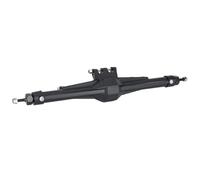 FORMIAHA Eje Recto del Portal Trasero Delantero De Plástico con Soporte Servo For 1/10 RC Crawler Axial SCX10 D90 For Va-nquish H10 Optic(Rear Straight Axle)
