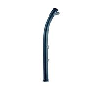 FORMIDRA Ducha Solar 33L Jolly Aluminio Ducha de Jardín Piscina Negro