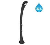 FORMIDRA Ducha Solar Cobra 32L Ducha de Jardín Ducha Camping Piscina Negro