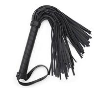 Formist 1 Pieza Nergo Fusta Caballo,Latigo Cuerode Cuero Artificial Suave,Training Riding Crop para Disfraces para Diario Deportes Ecuestres Al Aire Libre