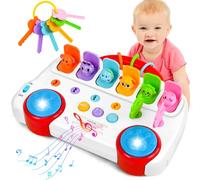 FORMIZON Juguetes Niños 1 Año, Juguetes Montessori para Niños 1 2 3 Años Regalo Educativo, Pop Up Animales Juguetes con Música Sonidos, Regalos Originales Bebes 1 2 3 Años para Cumpleaños Navidad