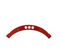 Formold de esquina redonda para carpintería, plantilla de radio de varios tamaños (R-100 a R-300), diseño de estabilidad de doble límite, chaflán de plástico y medidor de corte de arco (R250)