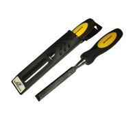 Formón mango engomado 38mm FSK, ideal para trabajos de carpintería y acabados precisos en madera.