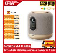 Formovie Fengmi V10 4K Proyector láser MEMC HDR10 2500ANSI lúmenes Cine en casa Sistema de audio Bluetooth portátil Smart Theater Khaki