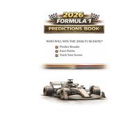 Formula 1 2026 Predictions Booklet: Race Weekend Prediction Game for Family and Friends - F1 Fan Gift and Season Tracker