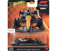 Fórmula 1 Modelo Auto McLaren 2024 Nr 4 NORRIS 1/64 8cm F1 Hot Wheels JBM11