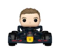 Funko pop! rides super deluxe: red bull - max verstappen with rb20 - f
