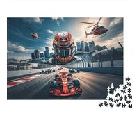 Formula 1000 Pieza Puzzle Recycled Car Racing Senior Puzzles Party Accesorios de Juego Desarrollo de la Inteligencia de Niños y Niñas Educativo Fun 70x50cm/1000pcs