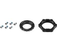 Formula Adaptador de discos de freno 6 agujeros sobre Center Lock negro one_size